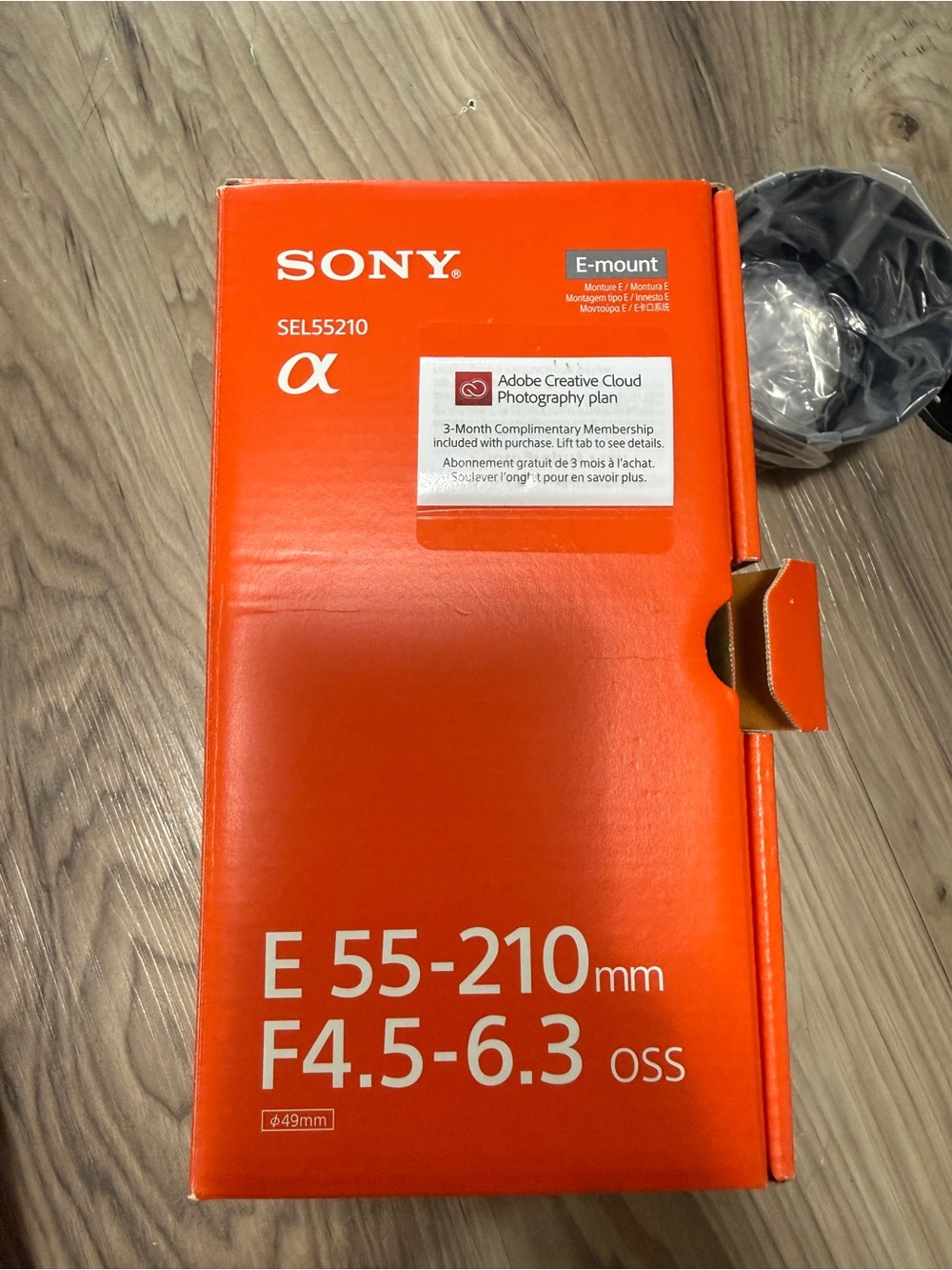 Sony E 55-210mm F4.5-6.3 OSS Lens SEL55210